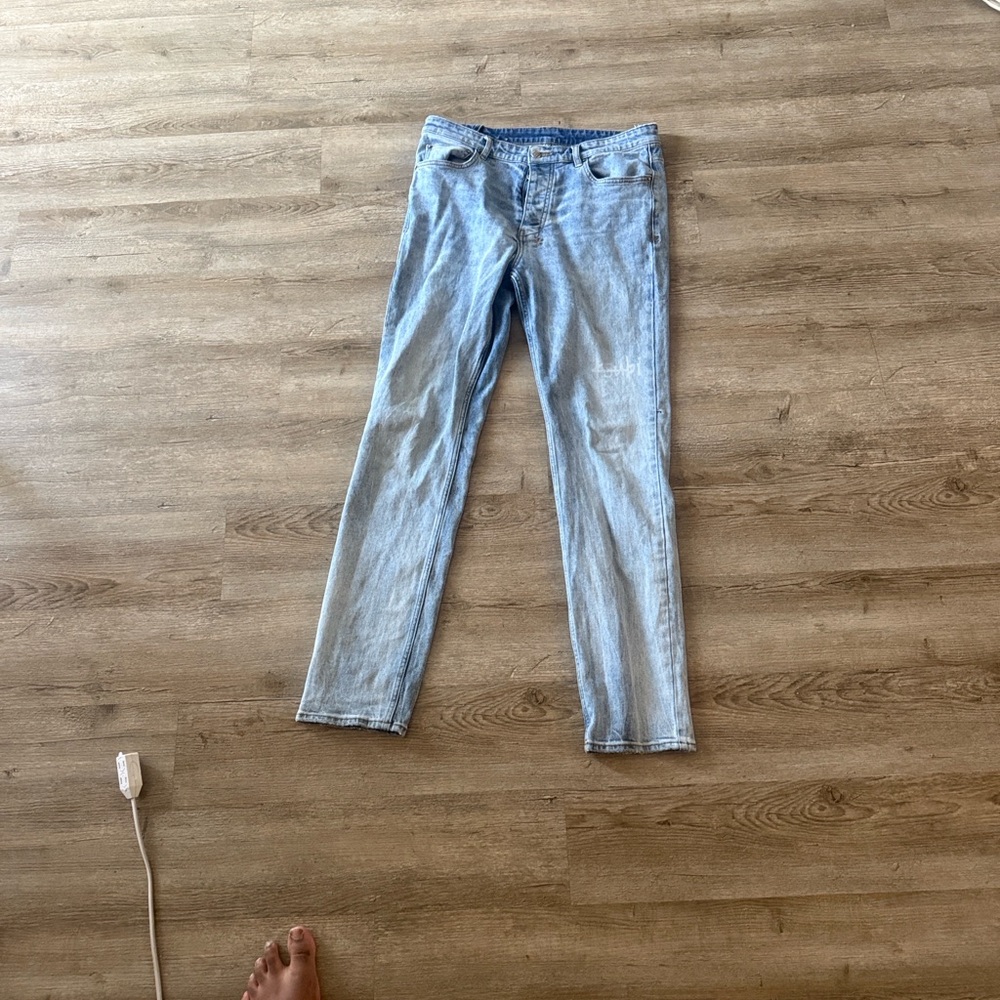 Ksubi Men's Skinny Jeans in Light Blue